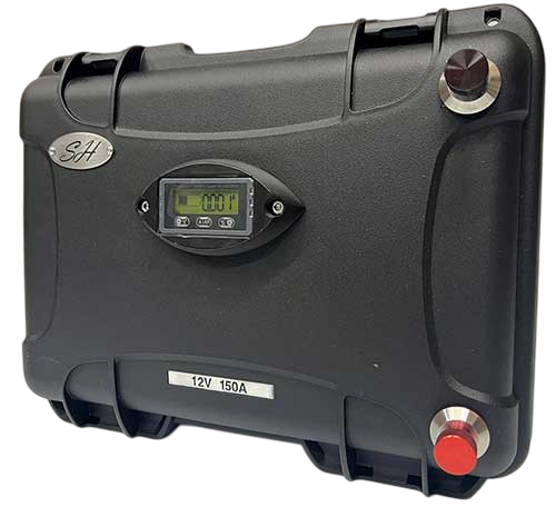 Caractéristiques de la valise lithium Ion SH Lithium 12V 150A